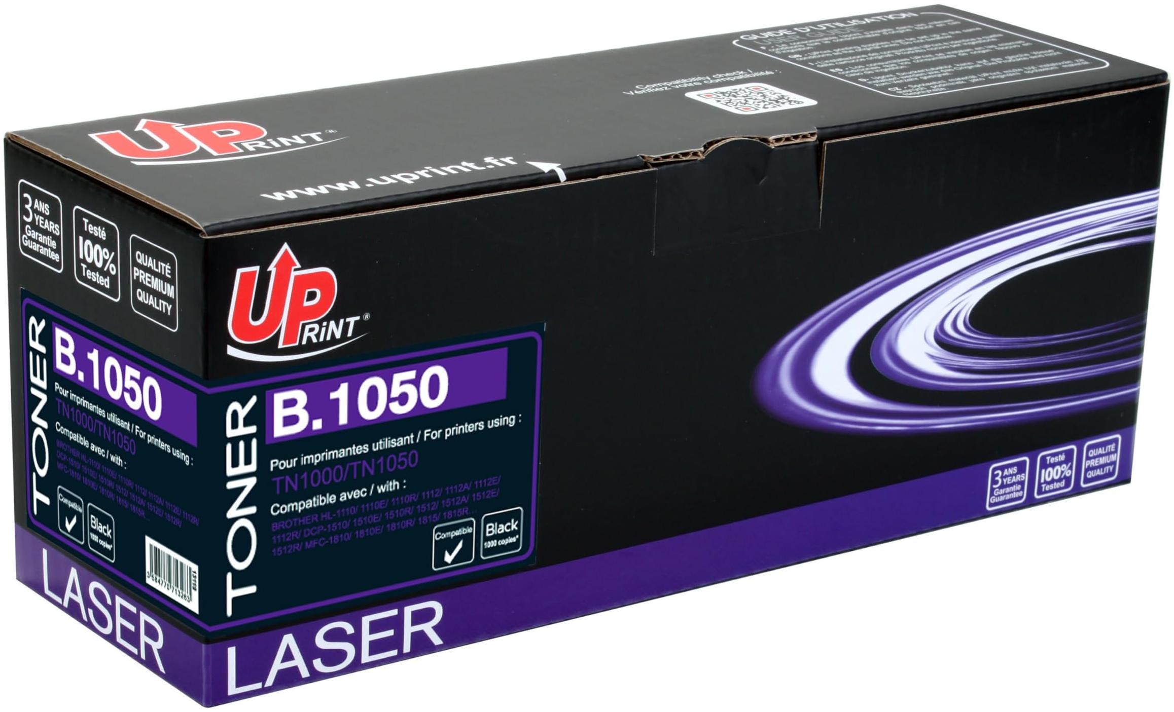 BROTHER Toner compatible TN-1050/TN-1000 (Noir)