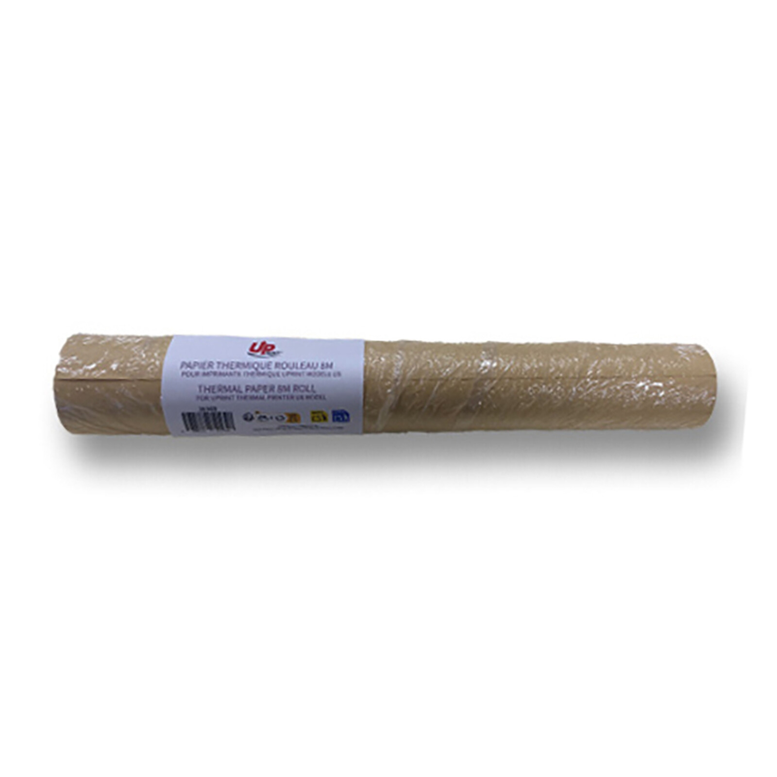 UPrint Rouleau de Papier Thermique A4 feuilles blanches 8 mètres