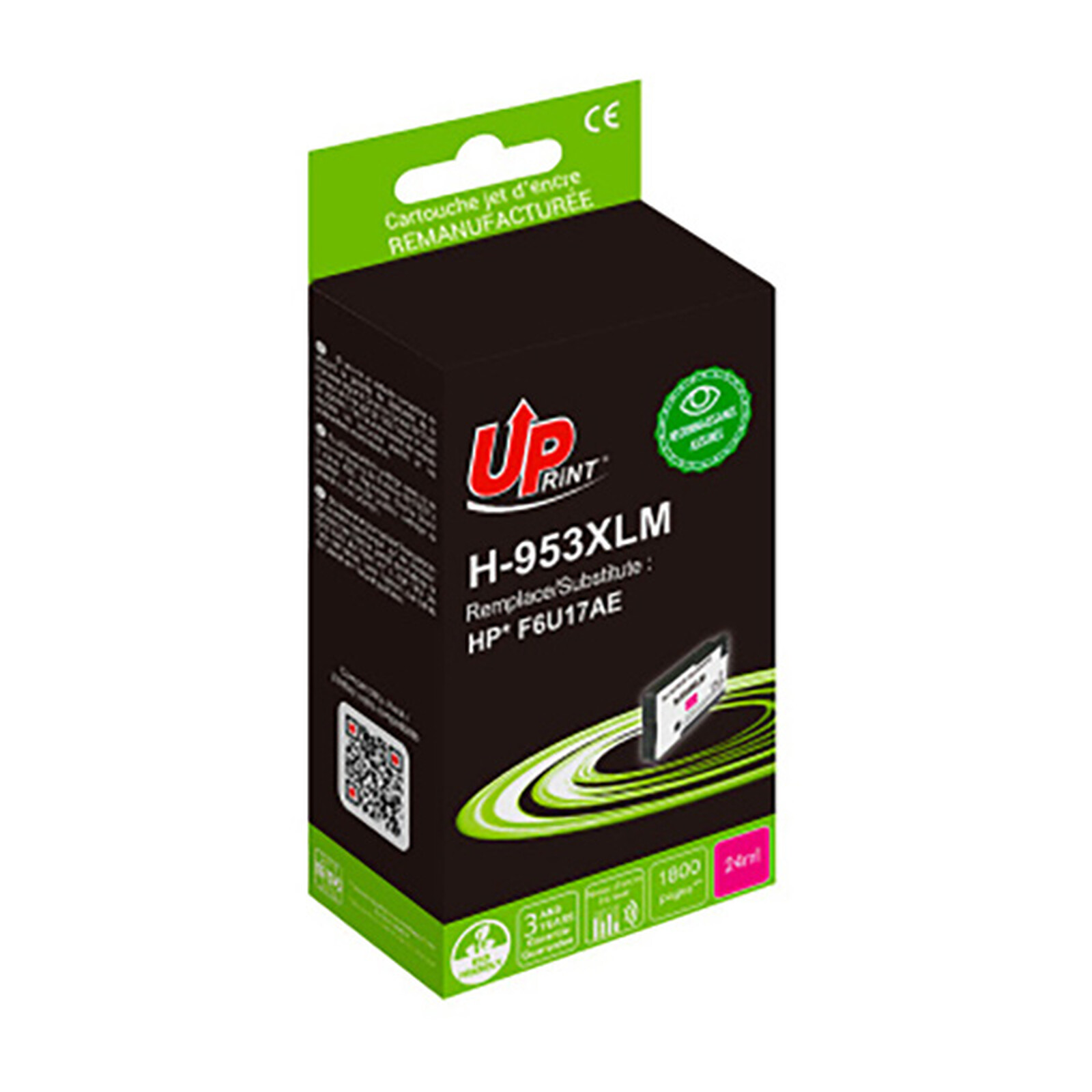 UPrint H-953XLM Cartouche compatible HP 953XL (Magenta)