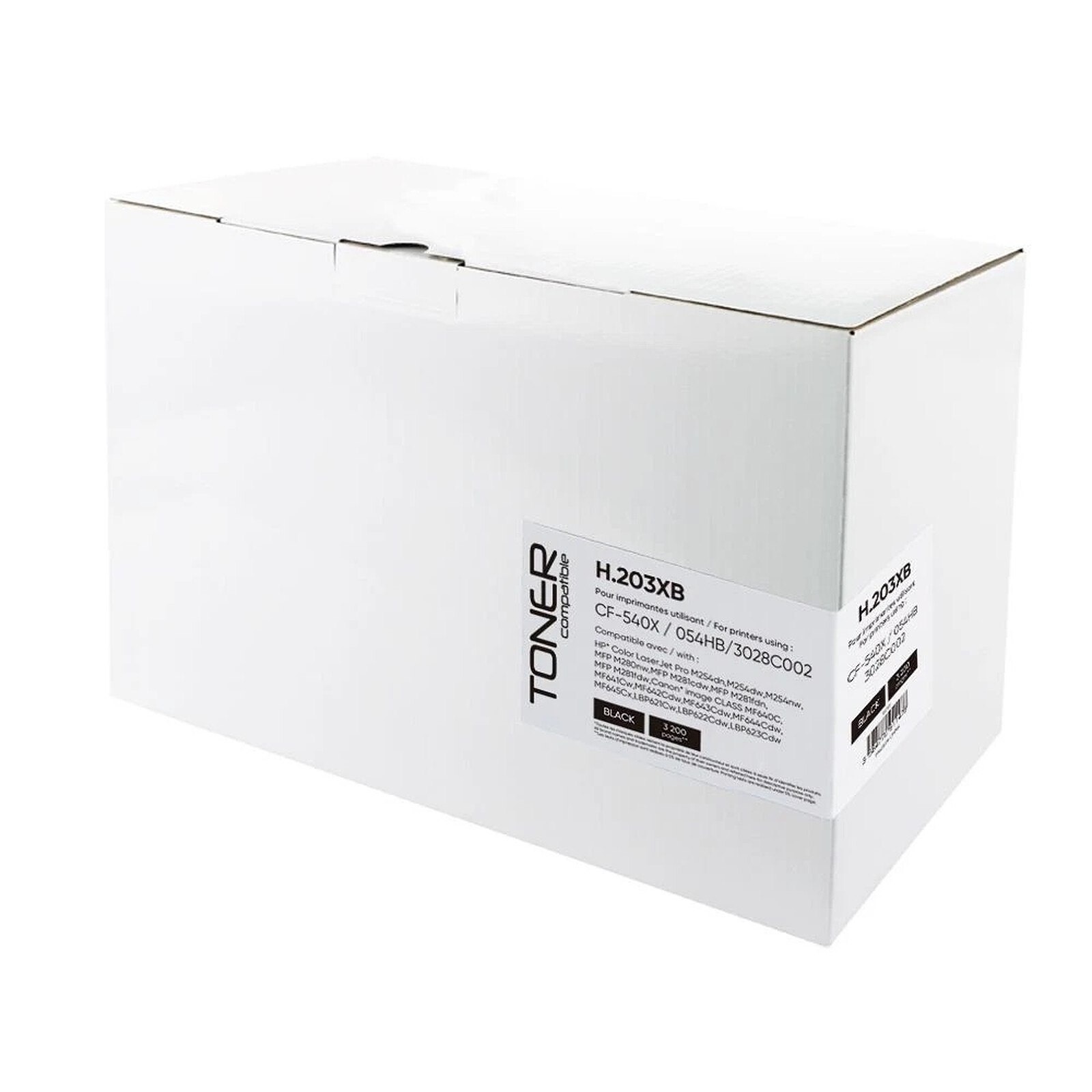 GENERIQUE Toner compatible HP 203X CF540X (Noir)