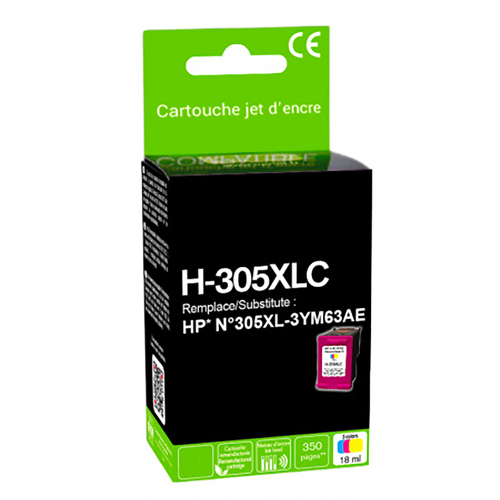 GENERIQUE Cartouche HP 305XL (Couleur)