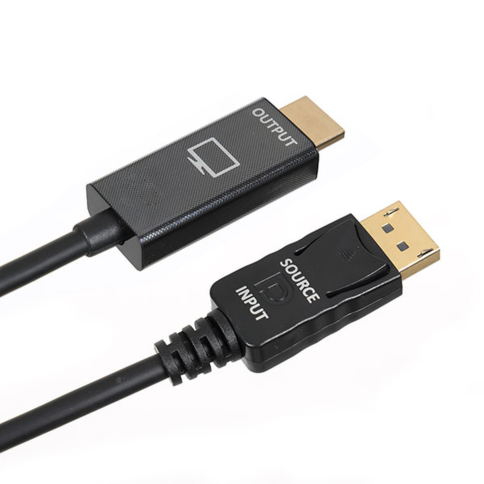 TEXTORM TEXTORM Câble DisplayPort vers HDMI blindé 4K