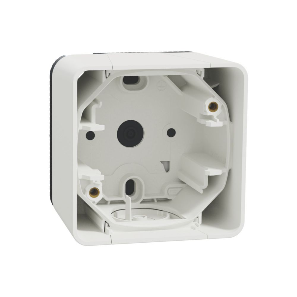 Schneider Boite étanche en saillie étanche Mureva 1 poste blanche Schneider