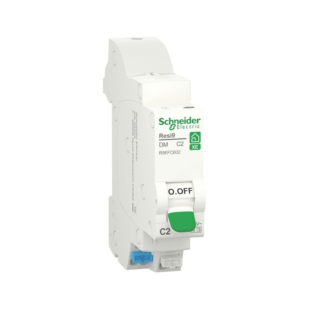 Schneider Disjoncteur 25A type D Auto 3kA 1P+N embrochable Resi9 XE Schneider