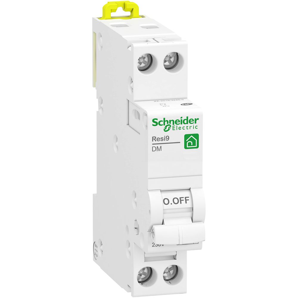 Schneider Disjoncteur 2A type C A vis 3kA 1P+N peignable Resi9 XP Schneider