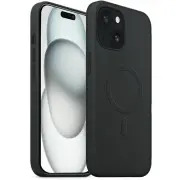 Akashi Coque Silicone MagSafe Noir iPhone 15