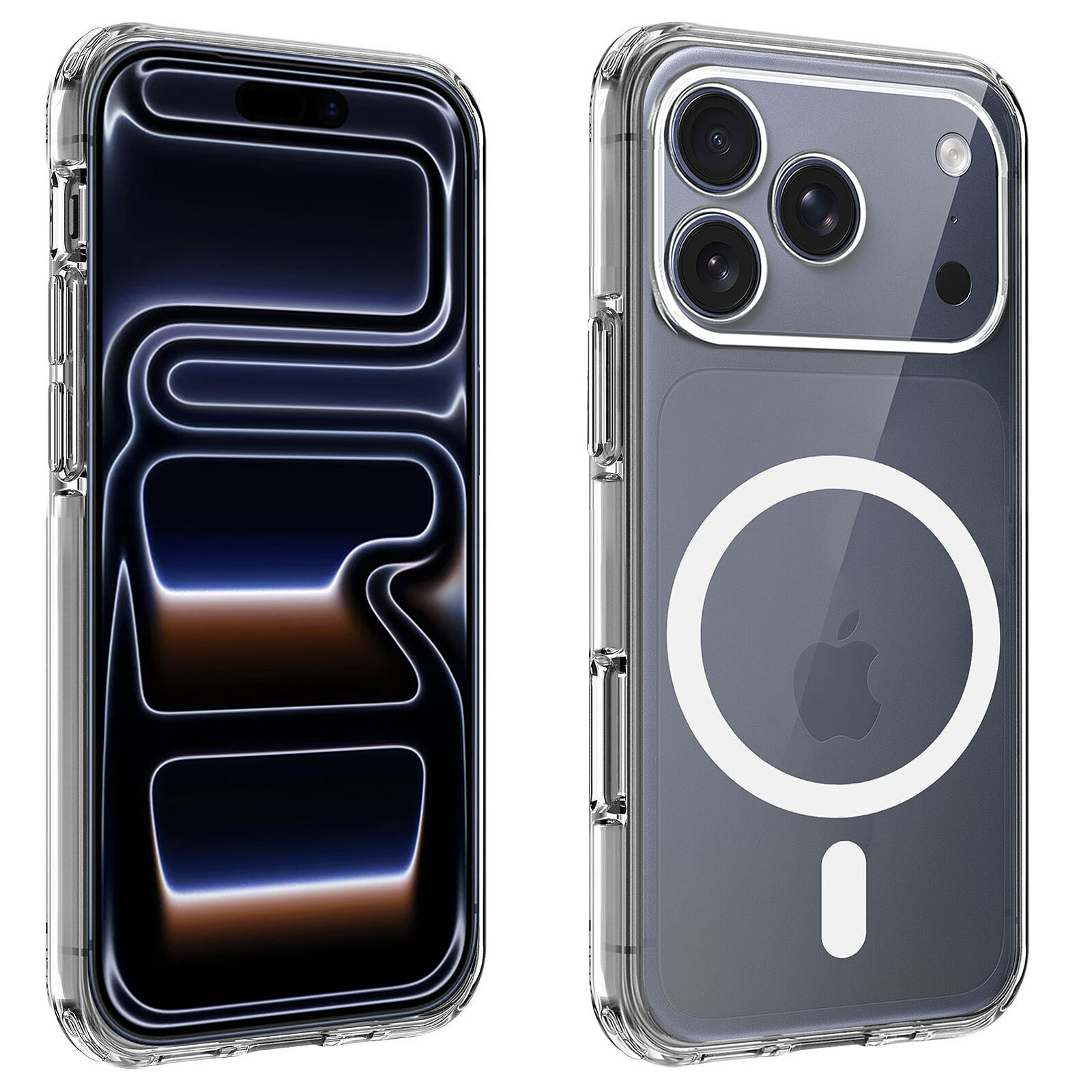 Akashi Coque TPU Angles Renforcés MagSafe Apple iPhone 17 Pro