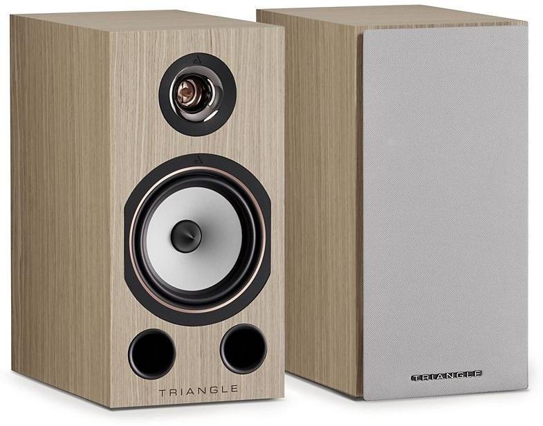 Triangle Triangle enceinte bibliotheque comete sycomore 40e anniv x2
