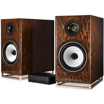 Triangle Modèle du produit : enceinte sans fil  capella nebuleuse brune