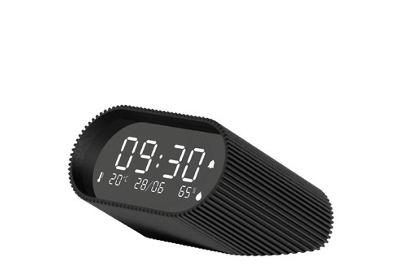 LEXON Modèle du produit : RAY CLOCK NOIR