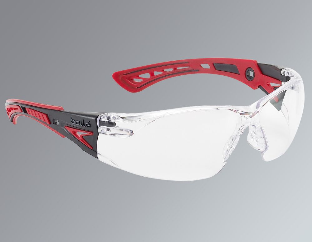 Bolle Lunettes de sécurité à verres transparents Rush+