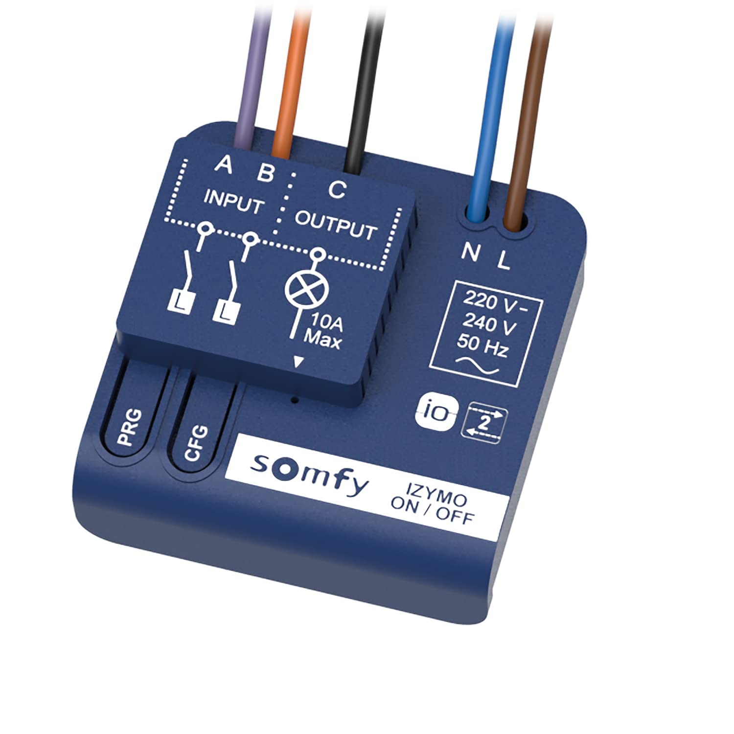Somfy SOMFY 1822649 Unterputz-Empfänger Licht An/Aus io