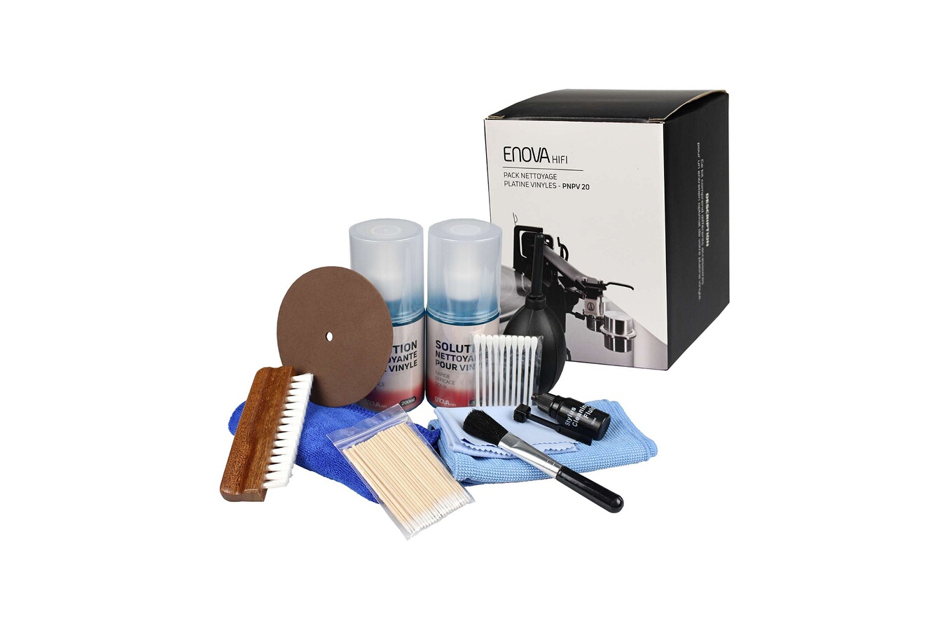 Enova Hifi Kit nettoyage platine et disque platine PNPV 20