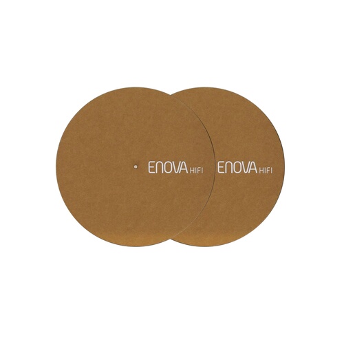 Enova Hifi Paire de feutrine marron FS 120 BR