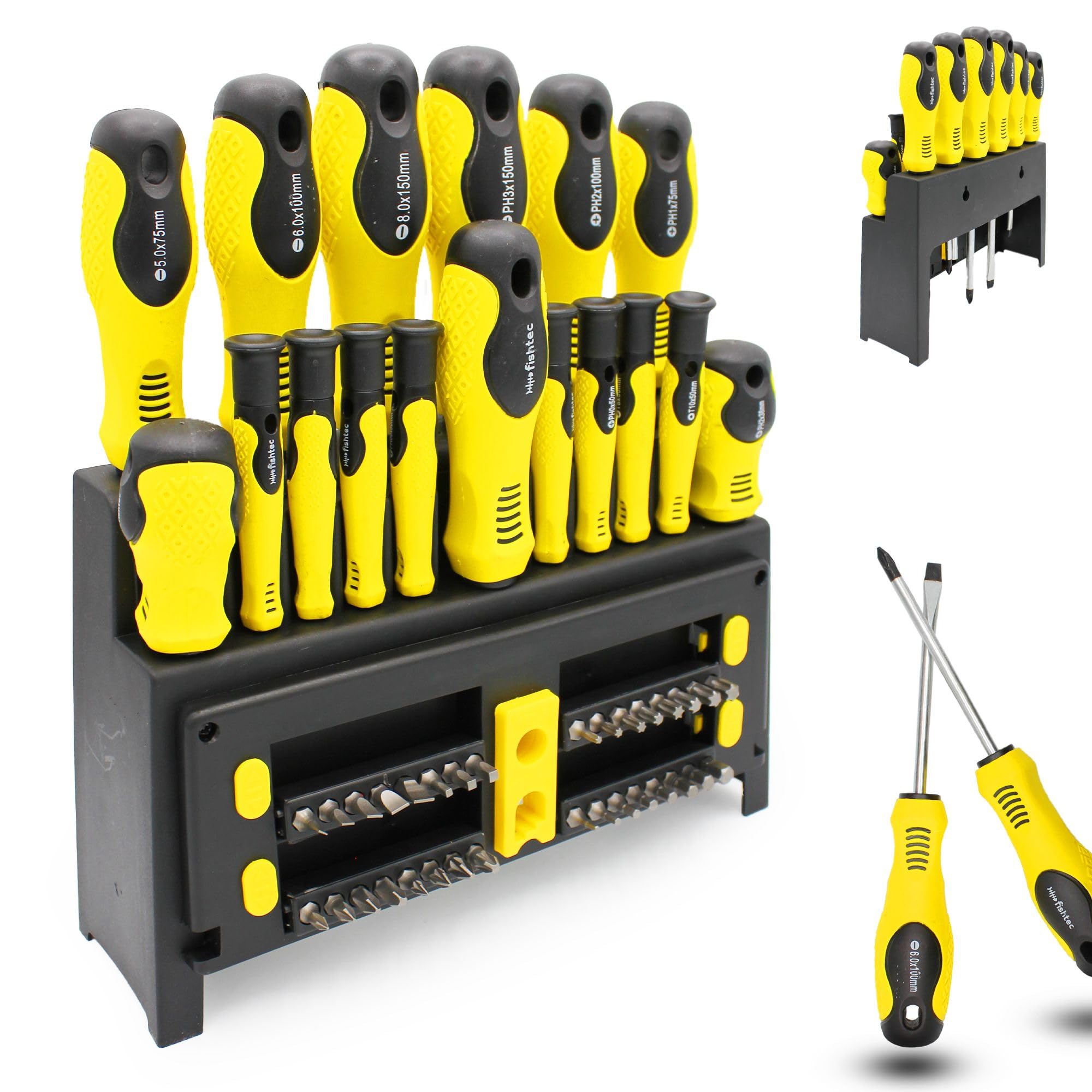 Fishtec Set de Tournevis FISHTEC Utility 52 Pièces