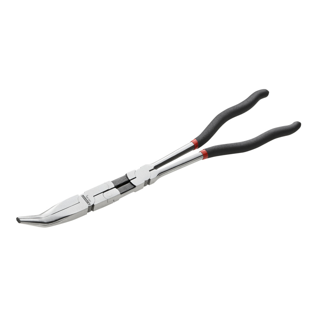 FACOM Pince frontale avec mâchoires demi-rondes à double articulation extra longues