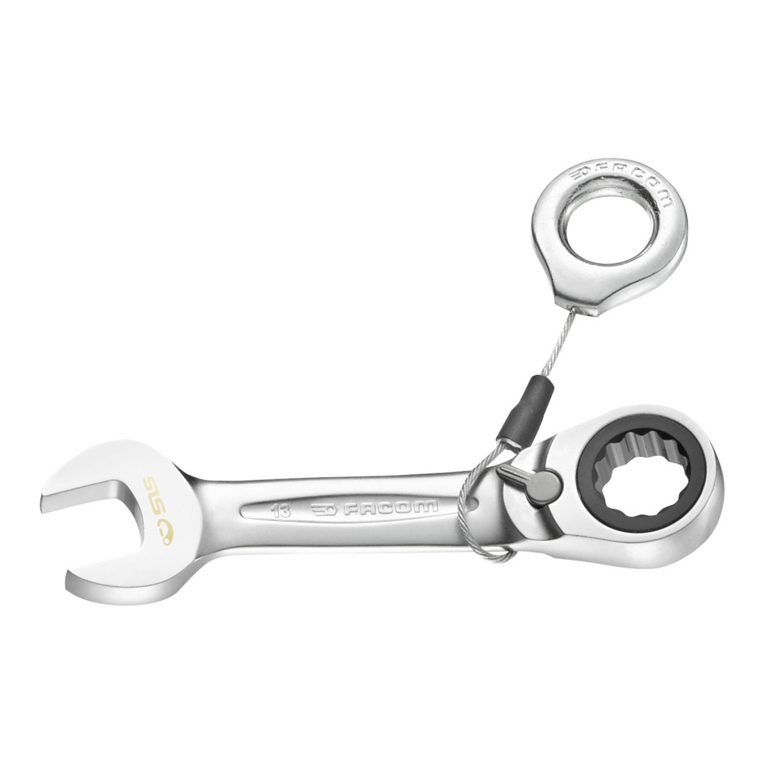 FACOM Clés mixtes à cliquet courtes SLS 7mm