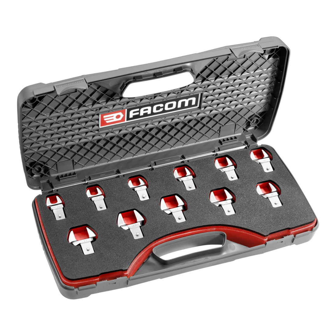 FACOM Coffret d'embouts à fourche métriques 14x18mm, 11 pièces