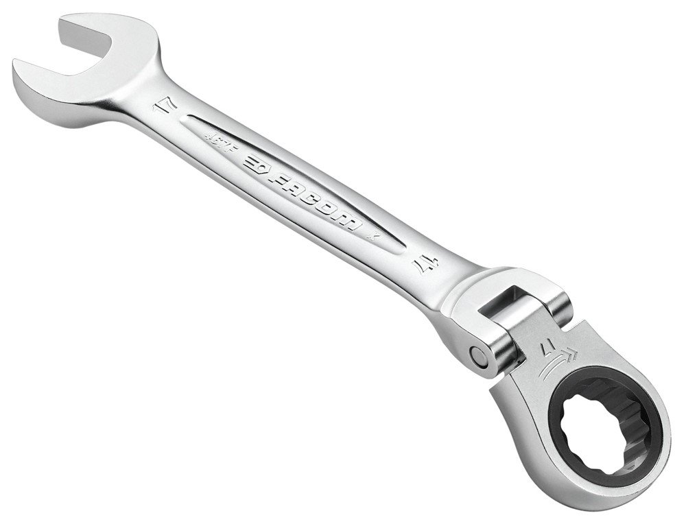 FACOM 467BF.13 Clé mixte à cliquet articulées métrique
