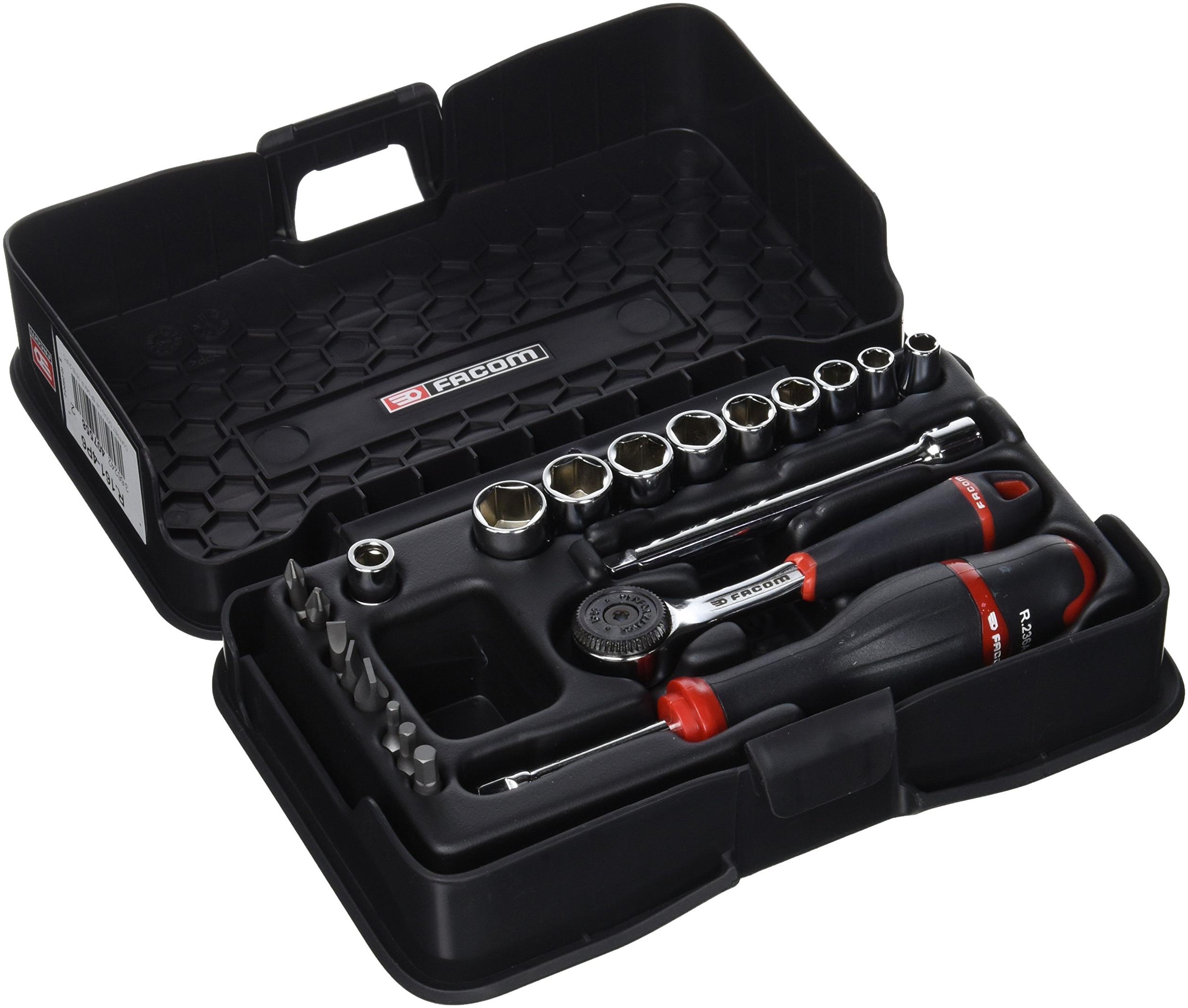 FACOM Coffret de serrage vissage 1/4, 21 pièces