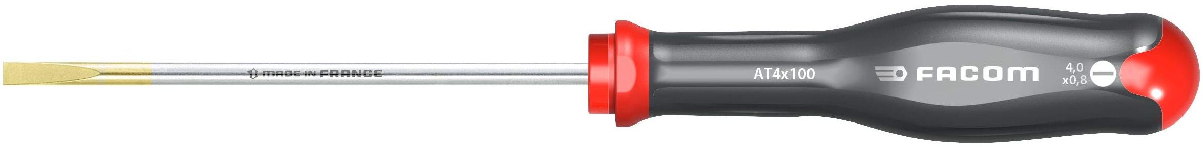 FACOM Tournevis Protwist pour vis fente 4x100mm longueur 209mm