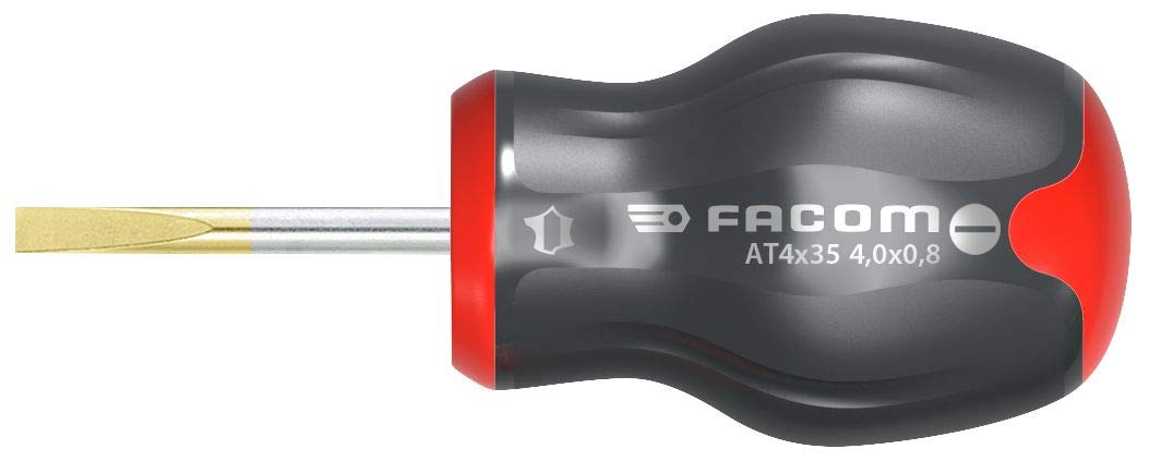 FACOM Tournevis Protwist pour vis à fente à lame courte 4x25mm longueur 81mm