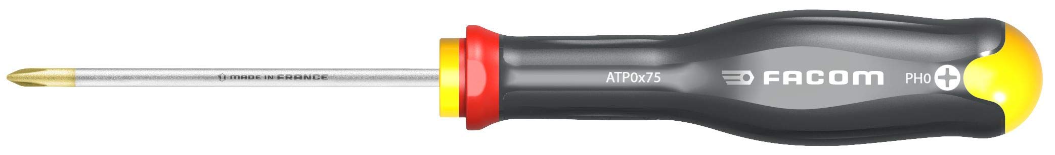 FACOM Tournevis Protwist PH0 3x75mm longueur totale 178mm