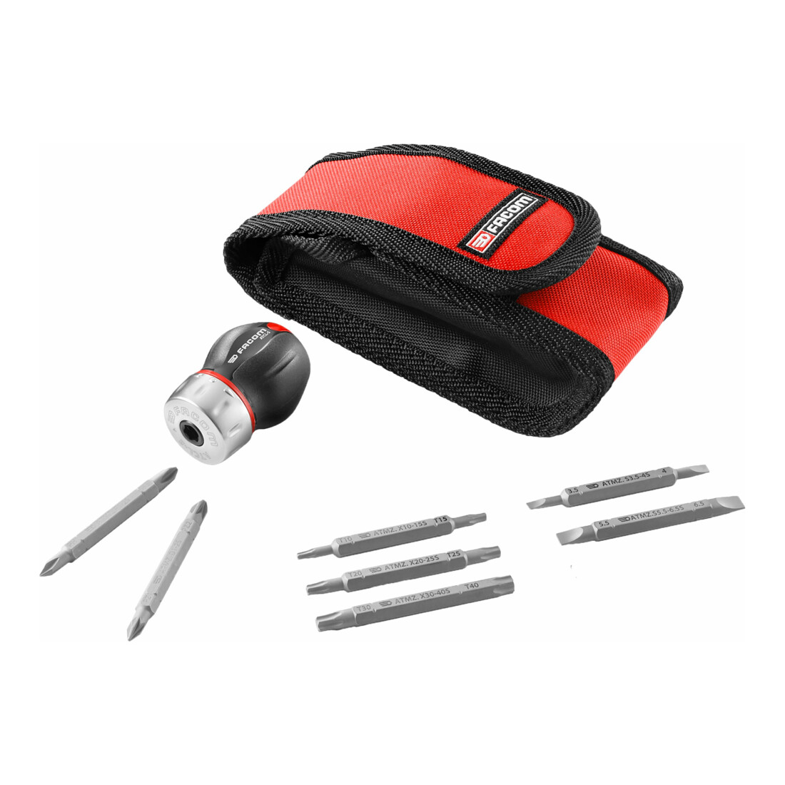 FACOM PROTWIST® Ensemble porte-embouts court, 7 pièces ATCL.S14PB