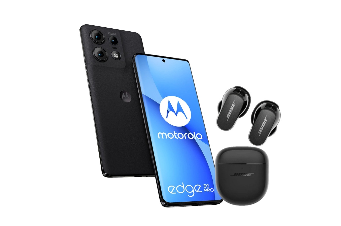 Bose Modèle du produit : smartphone pack edge 50 pro 512 noir+buds bose