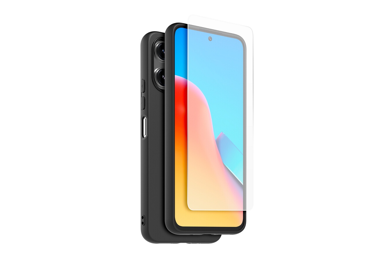 Made For Xiaomi Pack coque TPU et verre trempe pour Redmi 13 4G