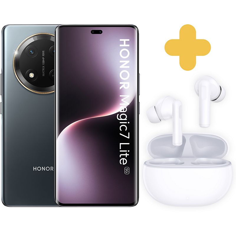 Honor smartphone  pack magic 7 lite + earbuds x7i