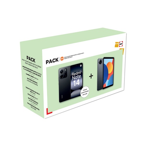 Xiaomi PACK RN148256N + REDMIPADSE464G FD