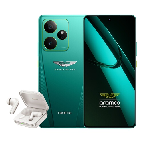Realme Pack GT7 x Aston Martin avec Buds Air7Pro inclus