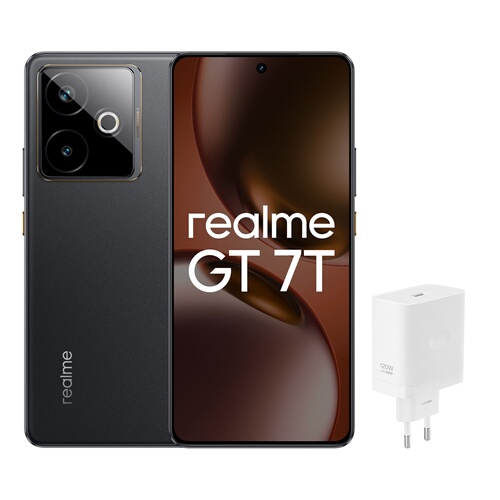 Realme Pack GT7T Noir avec chargeur 120W