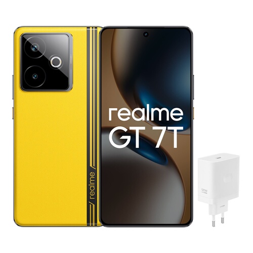 Realme Pack GT7T Jaune avec chargeur 120W