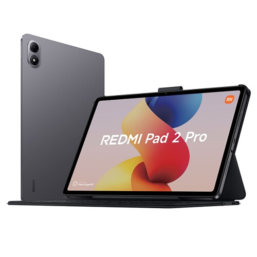 Xiaomi Pack Android Redmi Pad 2 Pro 128Go Wi-Fi Gris + Cover clavier avec Fourreau