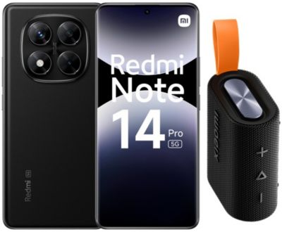 Xiaomi Smartphone Pack Redmi Note 14Pro 5G 256Go + Enceinte Sound Pocket