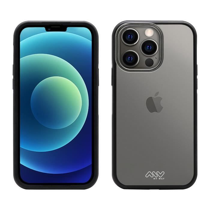 MYWAY RESPECT COQUE RENFORCEE 3M TRANSPARENTE IPHONE 13 PRO MAX