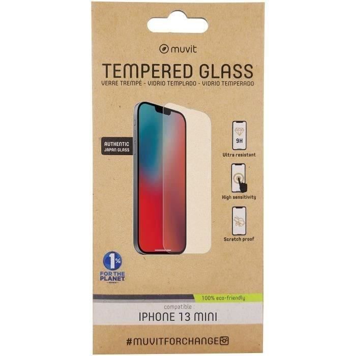 Muvit FOR CHANGE VERRE TREMPE IPHONE 13 MINI