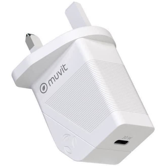 Muvit FOR CHANGE CHARGEUR SECTEUR PD 30W USB C UK