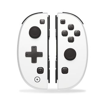 Muvit Manette sans fil pour Nintendo Switch et Nintendo Switch Oled Blanc et Noir
