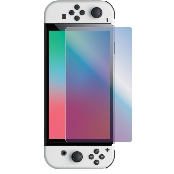 Muvit Verre trempé filtre bleu pour Nintendo Switch Oled