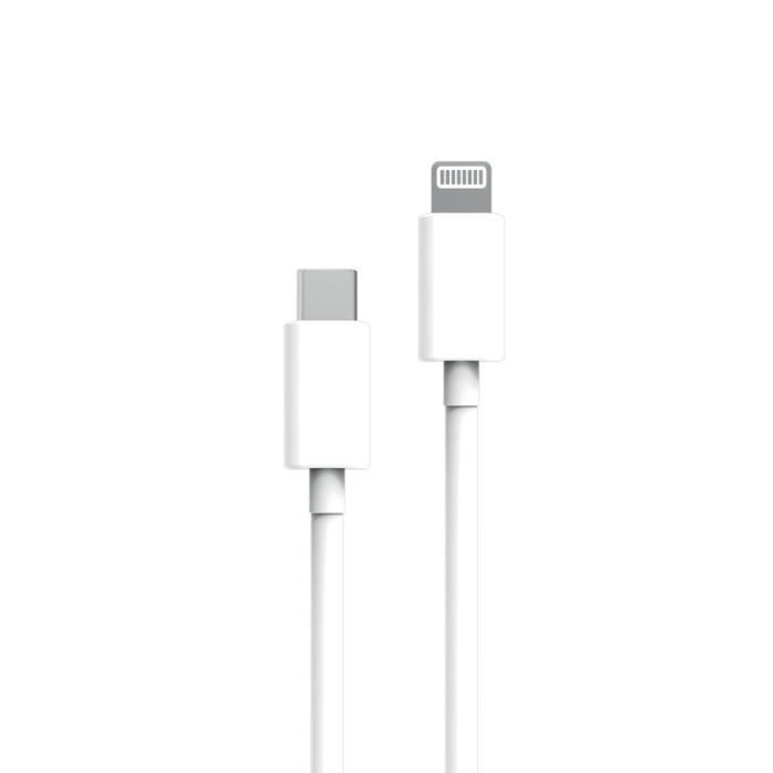 MYWAY Câble USB-C Lightning 3m Blanc