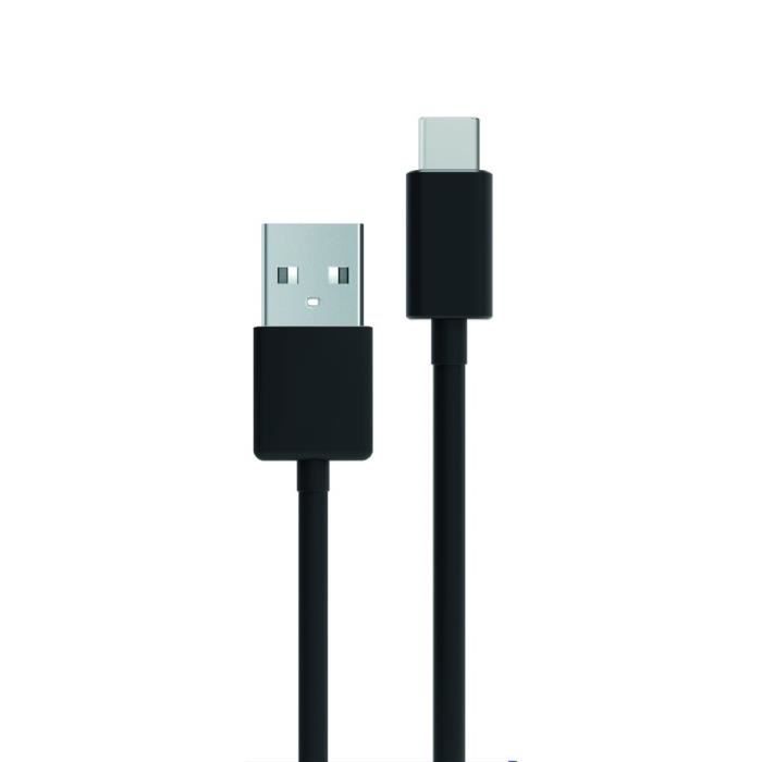 MYWAY CABLE USB-A USB-C 2M NOIR