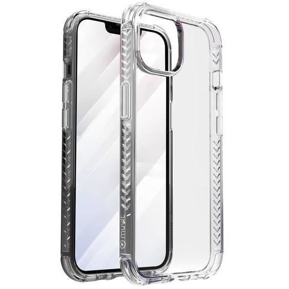 Muvit Coque transparente renforcée 3M pour iPhone 14