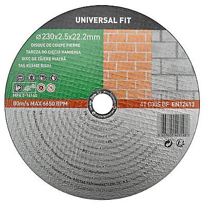 Universal Fit Disque de coupe pierre 230x2,5x22,2 mm Universel fit