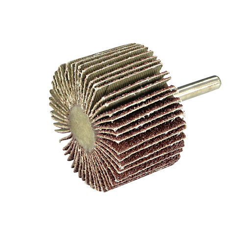 Universal Fit Rouleau abrasif Universal pour perceuse 50 x 30 mm, Grain 60