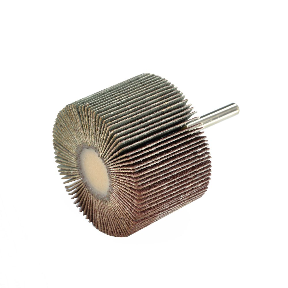 Universal Fit Rouleau abrasif Universal pour perceuse 60 x 40 mm, Grain 120