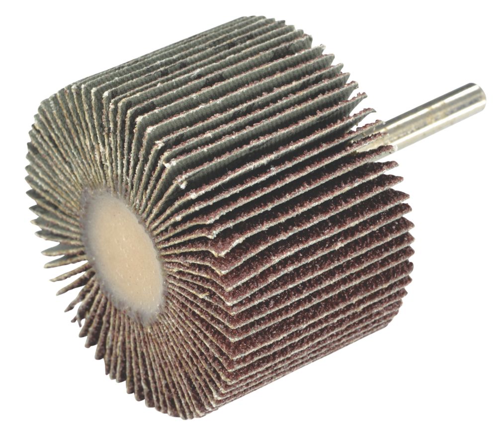 Universal Fit Rouleau abrasif Universal pour perceuse 60 x 40 mm, Grain 60