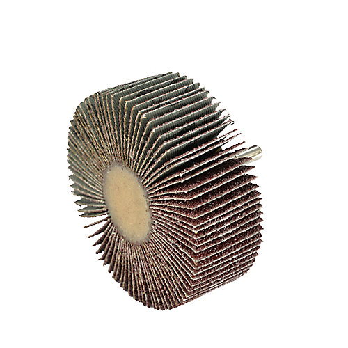Universal Fit Rouleau abrasif Universal pour perceuse 80 x 30 mm, Grain 60
